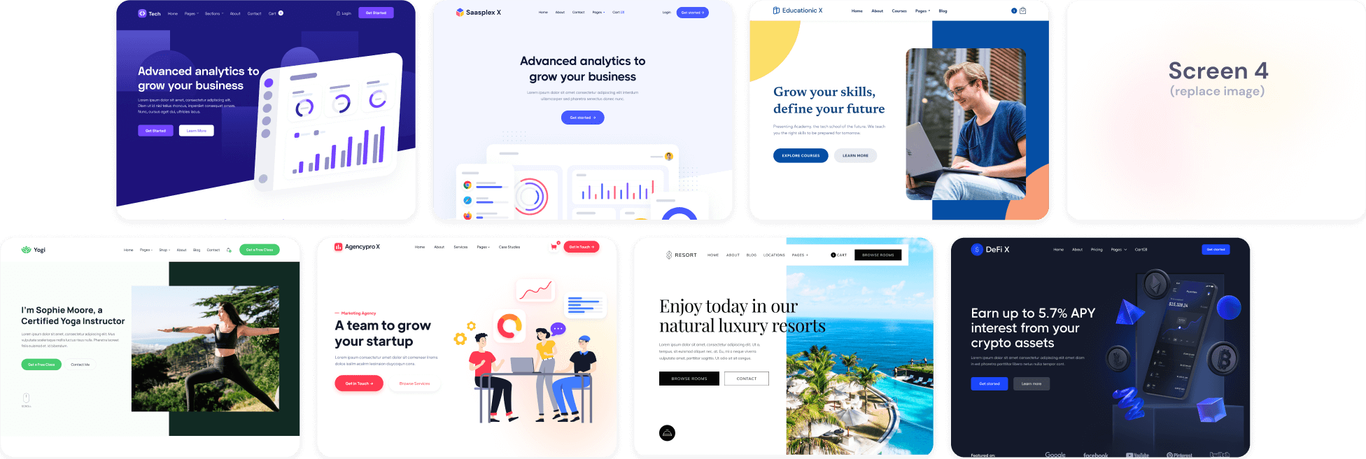 Property X - Browse All Templates Banner - Real Estate Webflow Template